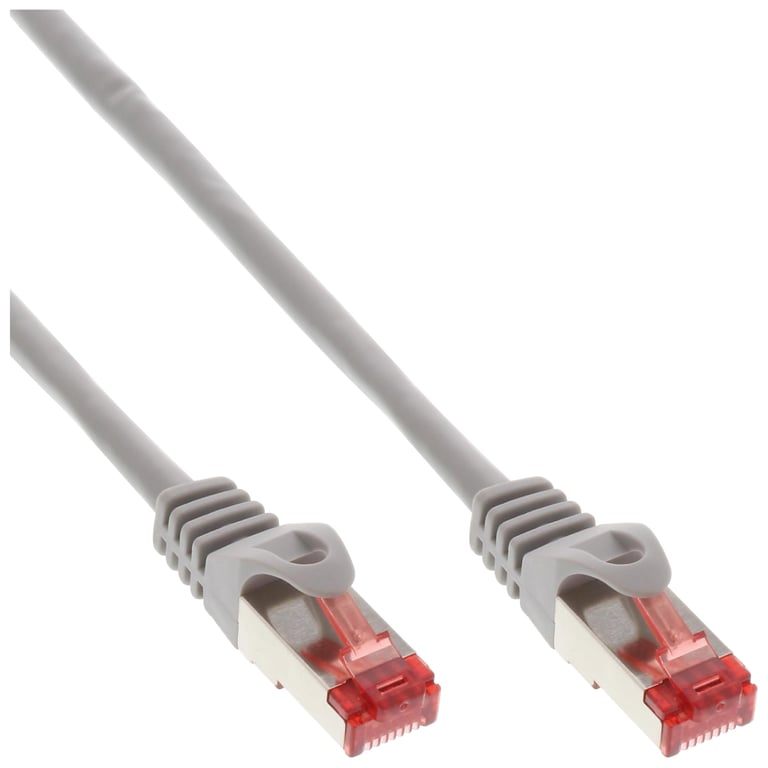 InLine B-76450 kabel sieciowy Szary 0,5 m Cat6 S/FTP (S-STP) B-76450