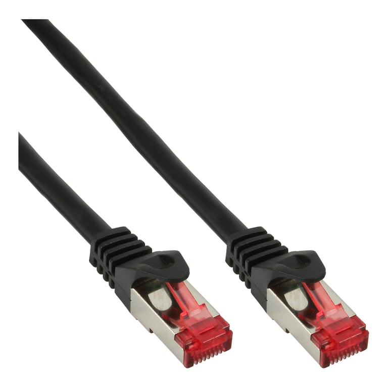 InLine B-76405S kabel sieciowy Czarny 5 m Cat6 S/FTP (S-STP) B-76405S
