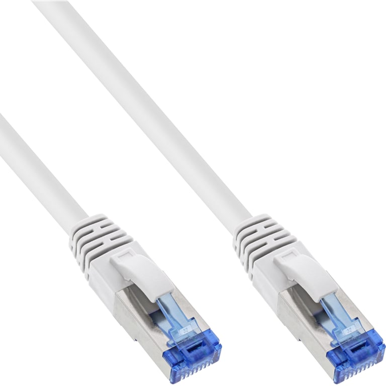 InLine 76833W kabel sieciowy Biały 0,3 m Cat6a S/FTP (S-STP)
