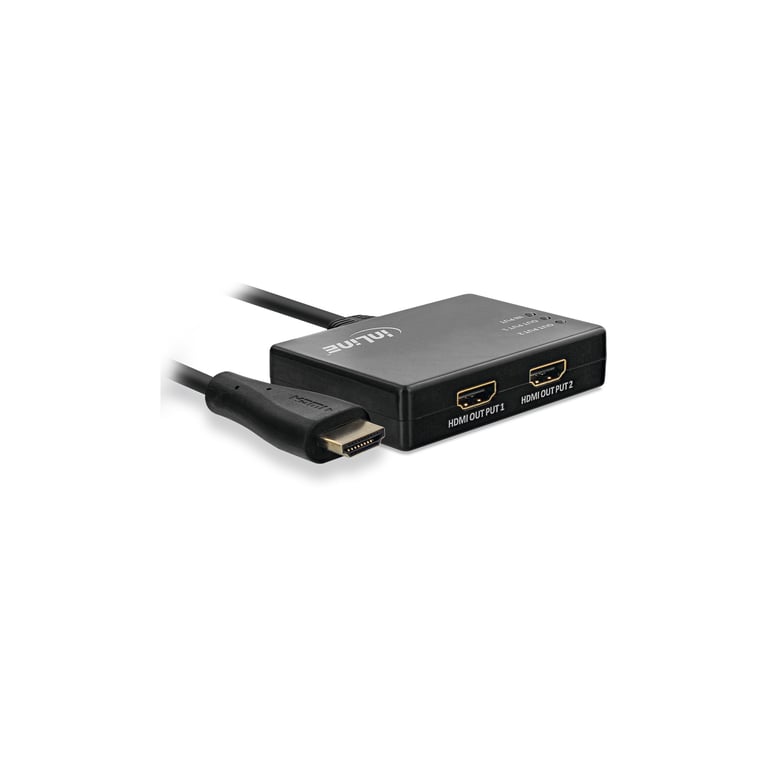 InLine 65009C rozgałęziacz telewizyjny HDMI 2x HDMI