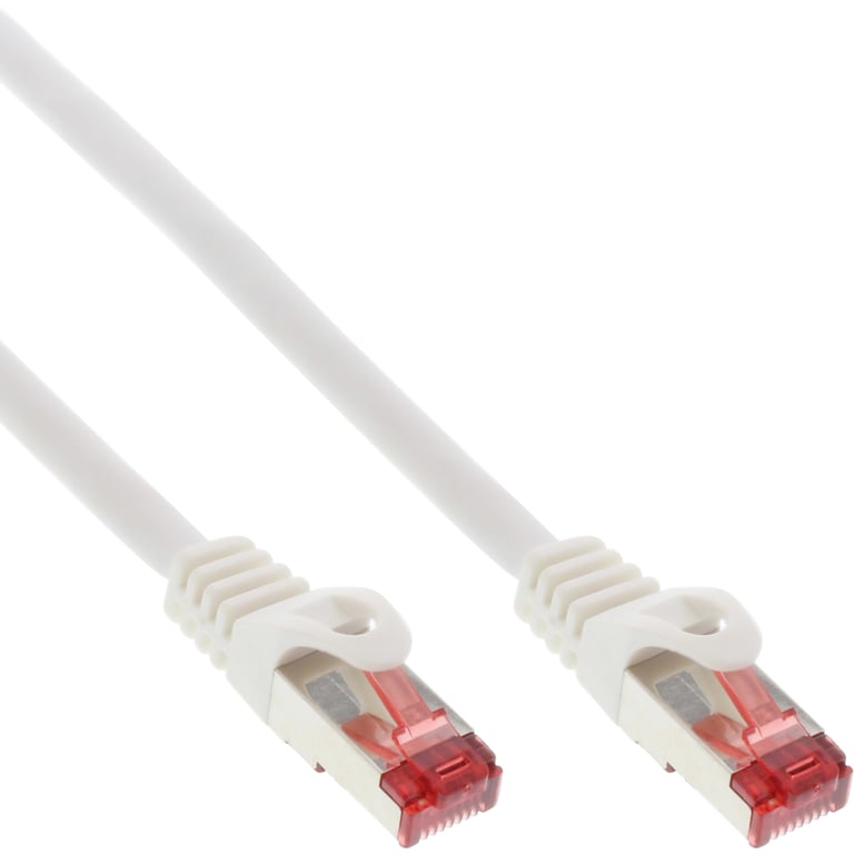 InLine B-76150W kabel sieciowy Biały 0,5 m Cat6 S/FTP (S-STP) B-76150W