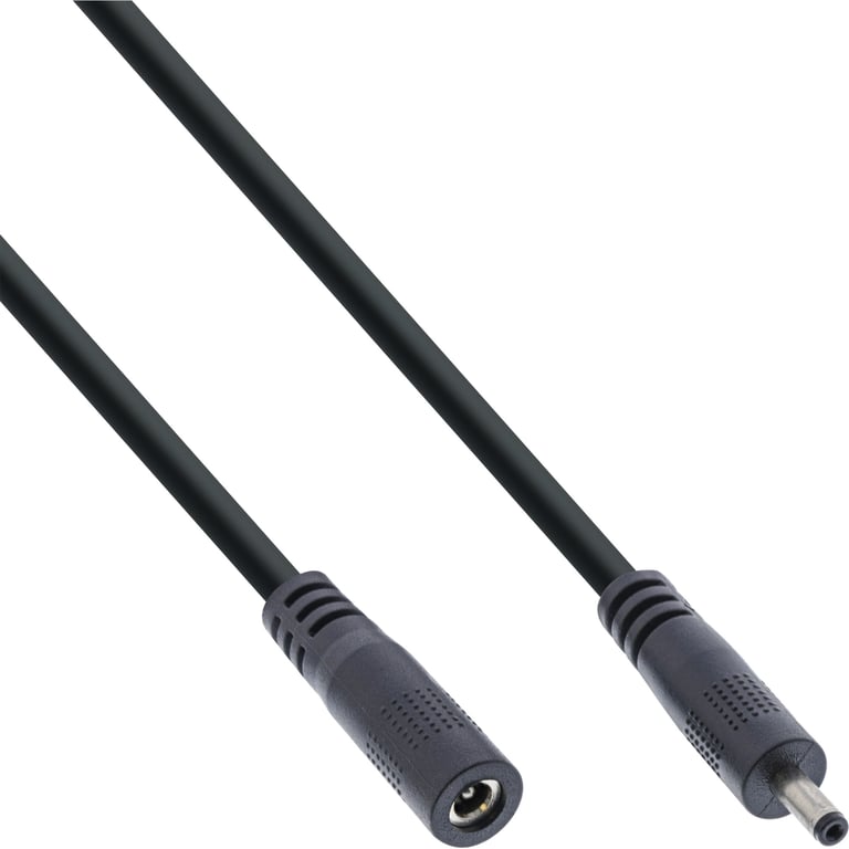InLine 26905I kabel zasilające Czarny 5 m 3.5 x 1.35 mm 26905I