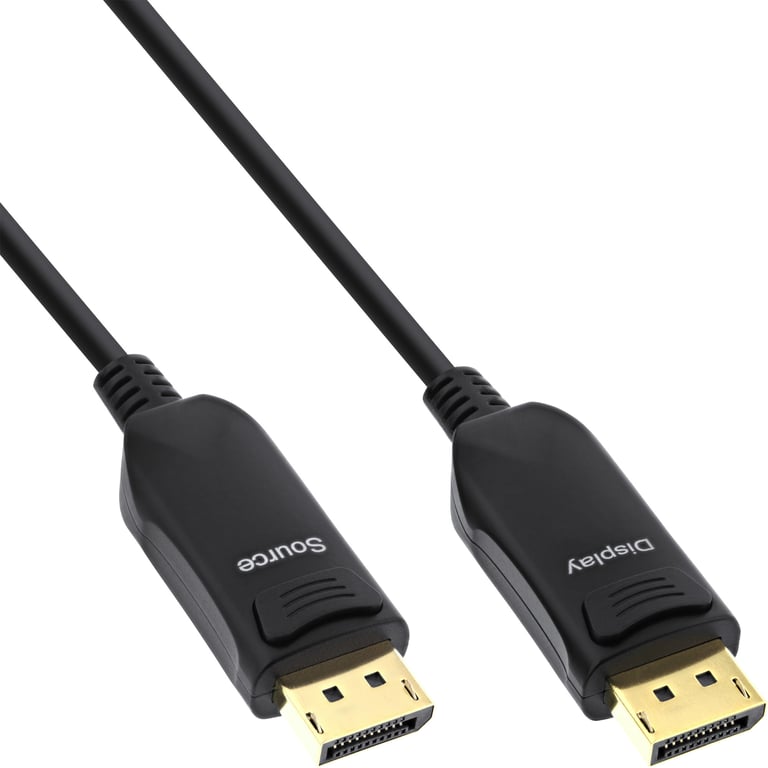 InLine 17215A kabel DisplayPort 15 m Czarny 17215A