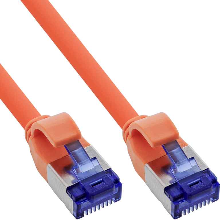 InLine 74933O kabel sieciowy Pomarańczowy 0,3 m Cat6a S/FTP (S-STP)
