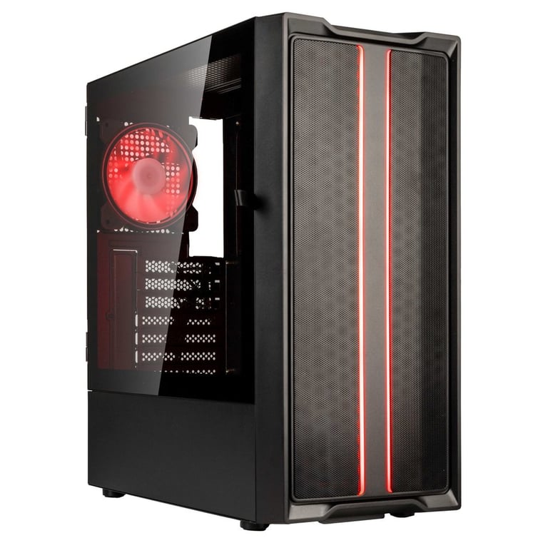 Kolink Inspire K12 ARGB Midi Tower Czarny, Przezroczysty INSPIRE K12