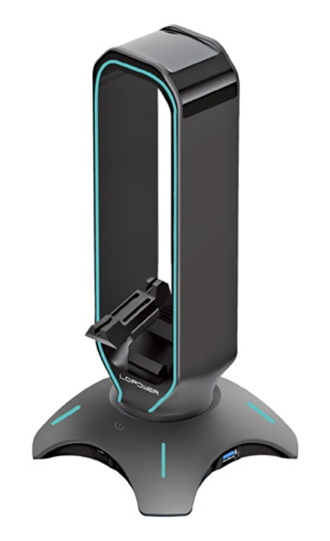 LC-Power LC-HUB-HEAD-BUNGEE akcesoria do słuchawek Uchwyt na słuchawki