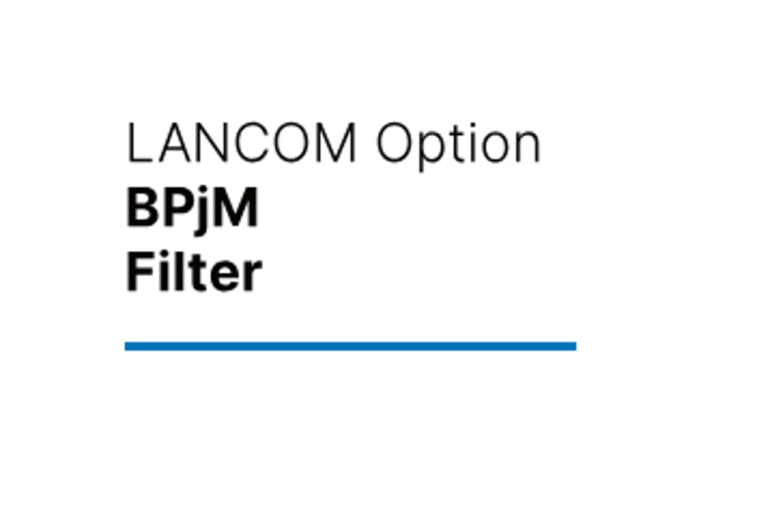 LANCOM BPjM Filter Option Zarządzanie siecią 1 x licencja 5 lat(a) 61418