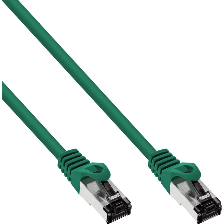 InLine 78800G kabel sieciowy Zielony 10 m Cat8.1 S/FTP (S-STP) 78800G