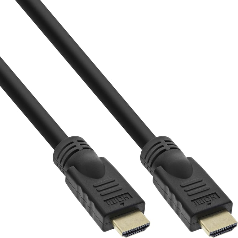 InLine 17520Q kabel HDMI 20 m HDMI Typu A (Standard) Czarny 17520Q