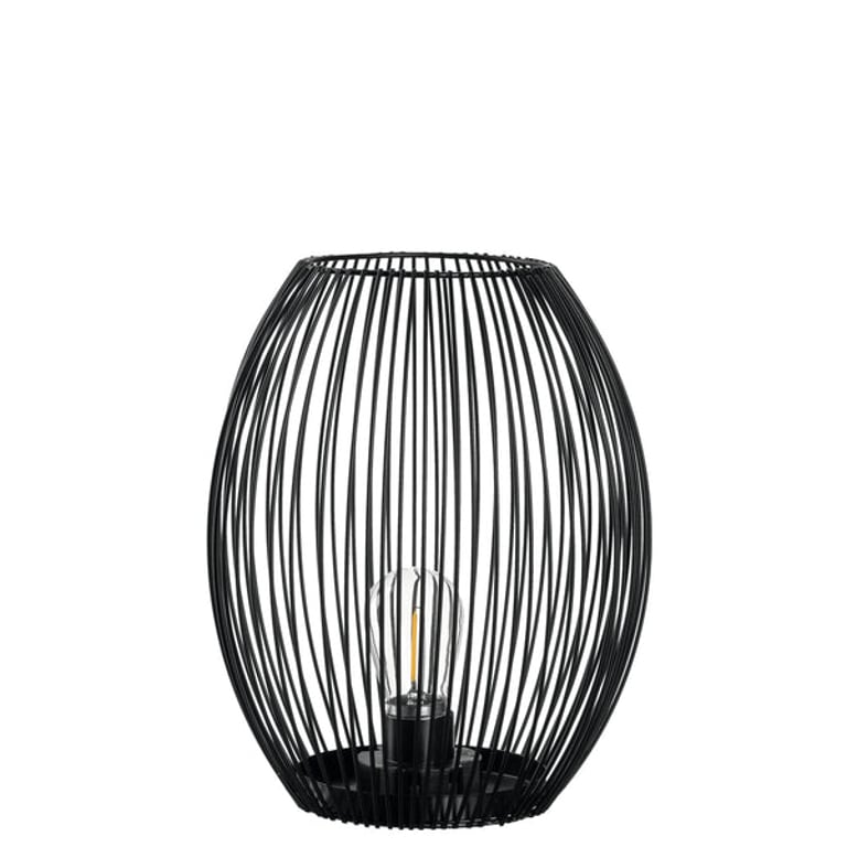 LEONARDO CASOLARE lampion LED Czarny