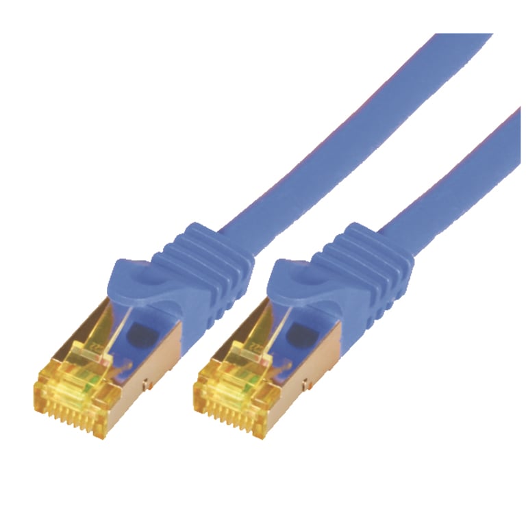 M-Cab 7.5m Cat7 kabel sieciowy Niebieski 7,5 m S/FTP (S-STP) 3789