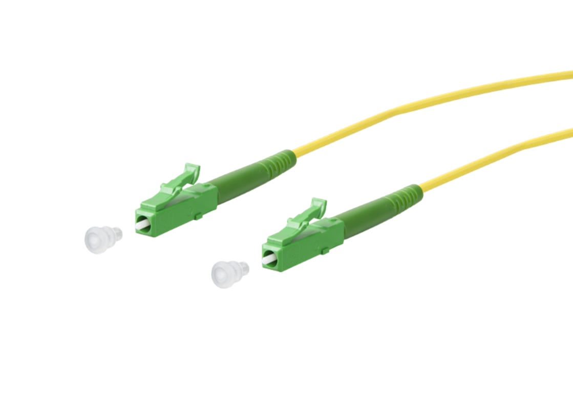 METZ CONNECT 151P3JAJA10E kabel InfiniBand / światłowodowy 1 m SC LC I-V(ZN) H Żółty