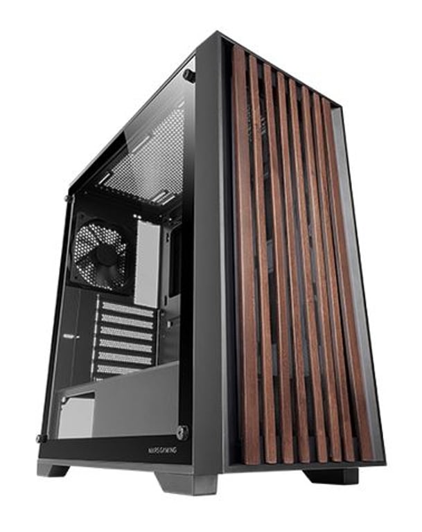 Mars Gaming MC-WOOD Midi Tower Czarny MCWOOD