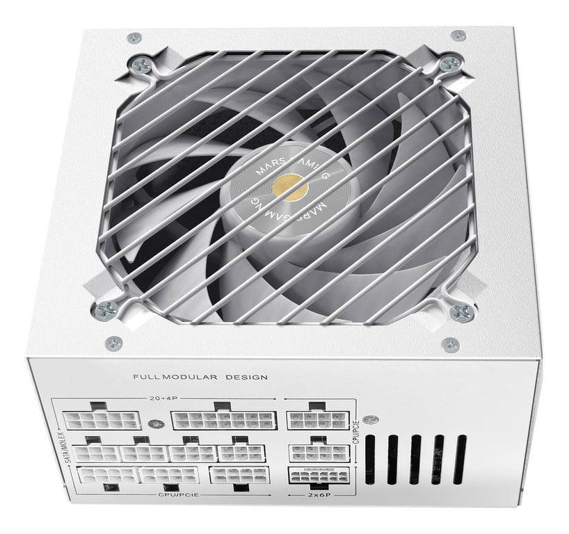 Mars Gaming MPB1000PSIW moduł zasilaczy 1000 W 24-pin ATX ATX Biały MPB1000PSIW