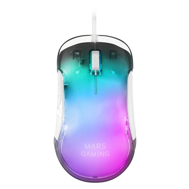 Mars Gaming MMGLOWW USB Typu-A Optyczny 12800 DPI MMGLOWW