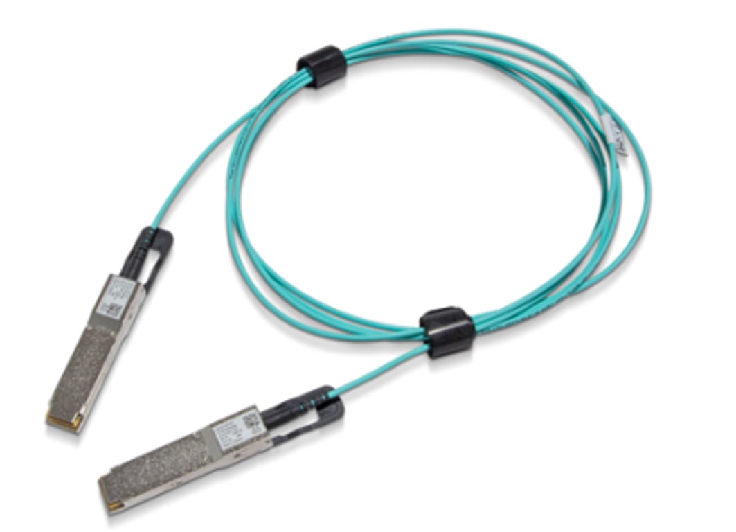 Nvidia MFS1S00-H050V kabel InfiniBand / światłowodowy 50 m QSFP56 Niebieski