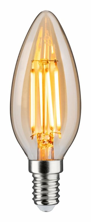 Paulmann Candle lampa LED Złoto 1800 K 4,5 W E14 F