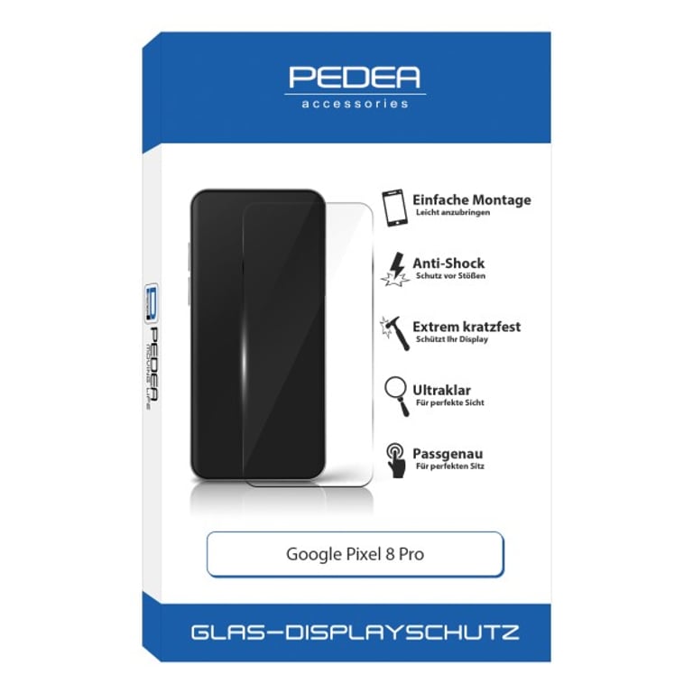 PEDEA 12170005 ochraniacz na ekran / tył telefonu Przezroczysta ochrona ekranu Google 1 szt.