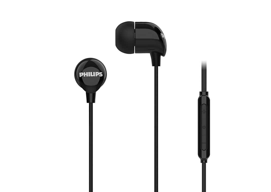 Philips TAE2146BK/00 Przewodowa Douszny Połączenia/muzyka USB Type-C Czarny