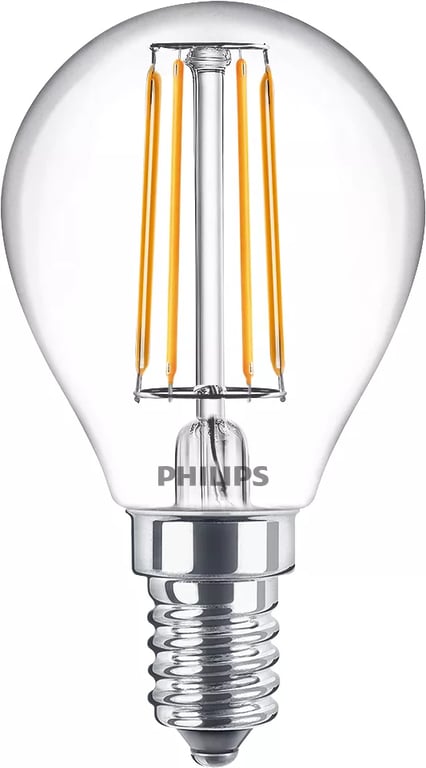Philips Świeczka żarnikowa przezroczysta 40 W P45 E14 x 2