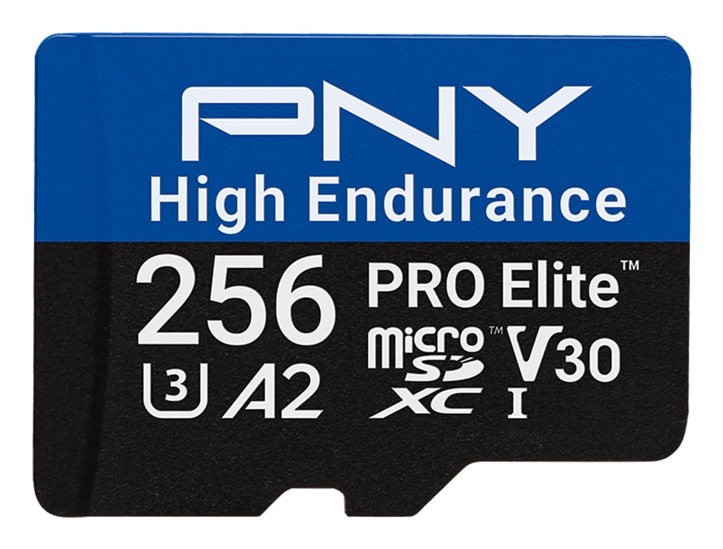 PNY PRO Elite 256 GB MicroSDXC UHS-I Klasa 10 P-SDU256V32100PHE-GE