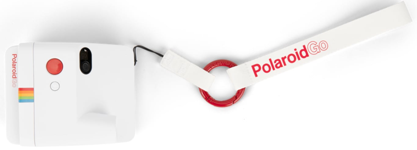 Polaroid 6160 pasek Aparat drukujący zdjęcia Nylon Biały
