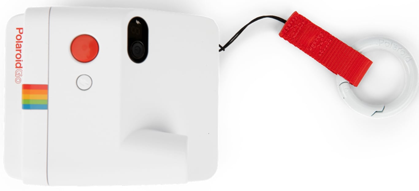 Polaroid 6157 pasek Aparat drukujący zdjęcia Metal, Nylon Czerwony, Biały