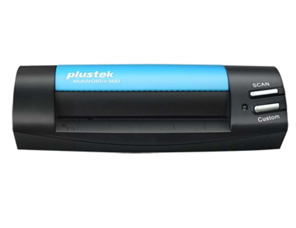 Plustek MobileOffice S602 Skaner do wizytówek 1200 x 1200 DPI A6 Czarny, Niebieski 0287
