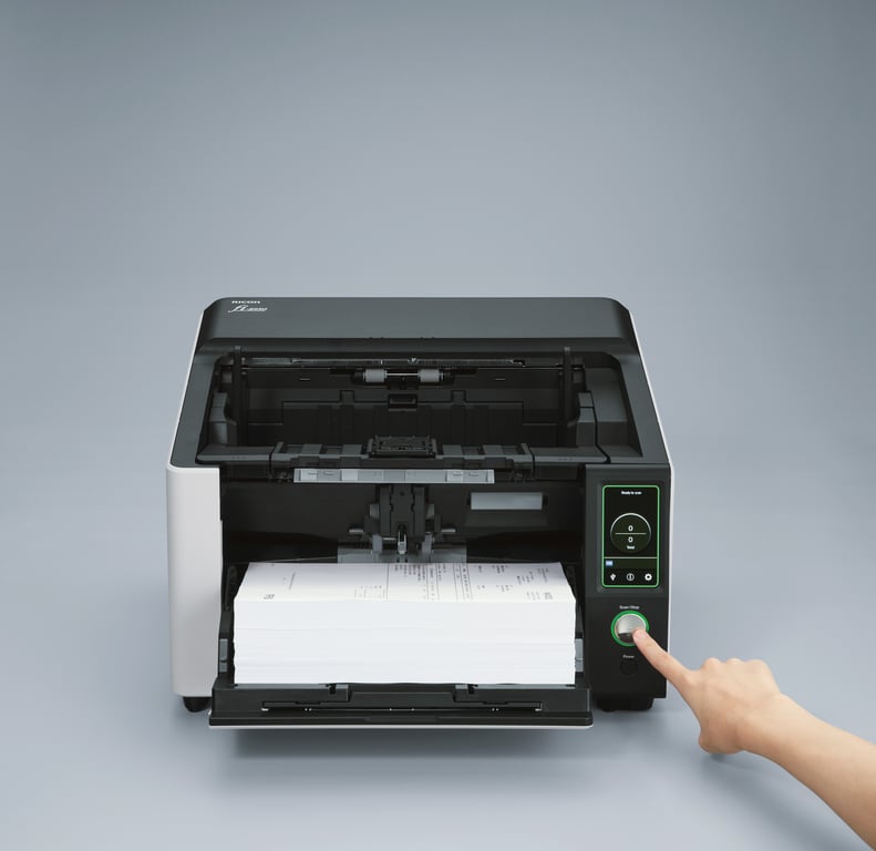 Ricoh fi-8820 Skaner ADF 600 x 600 DPI A3 Czarny, Szary PA03830-B301