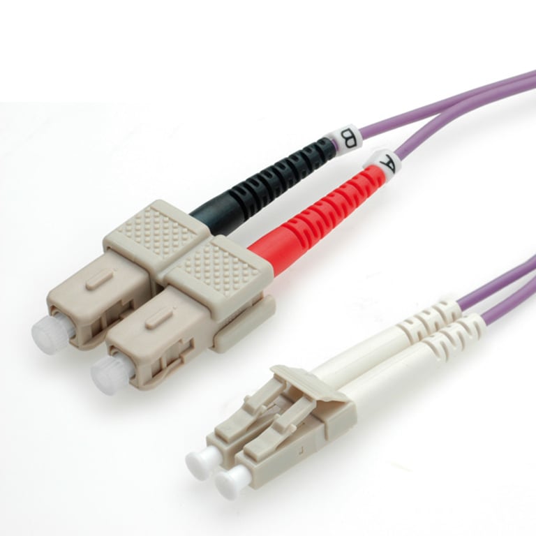 ROLINE 1m LC/SC kabel InfiniBand / światłowodowy Fioletowy 21.15.8761
