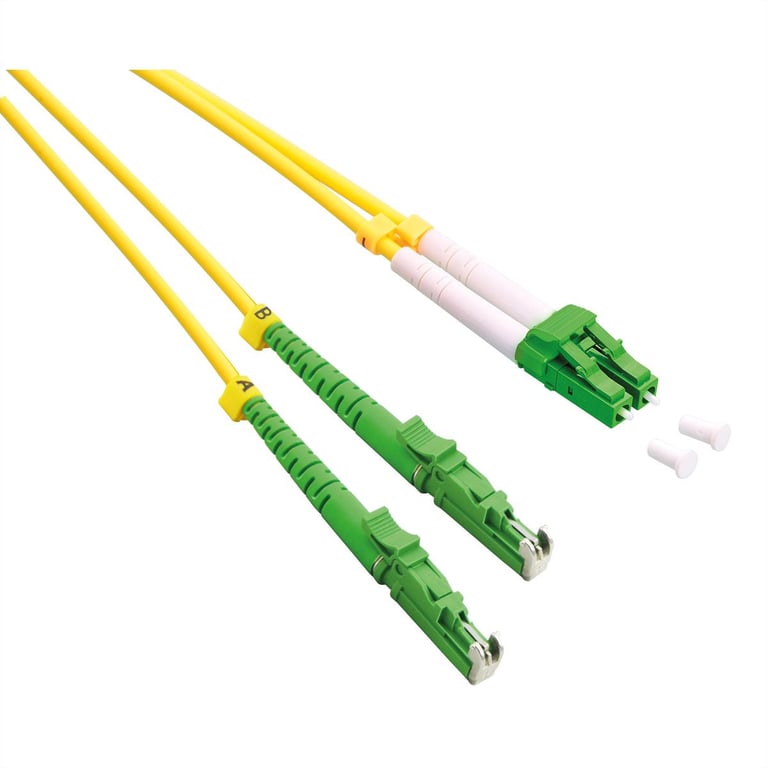 ROLINE 21.15.9485 kabel InfiniBand / światłowodowy 5 m E-2000 (LSH) LC Żółty