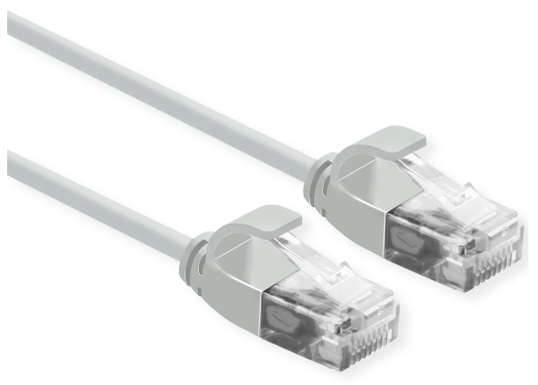 ROLINE 21.15.3900 kabel sieciowy Szary 0,15 m Cat6a U/UTP (UTP)