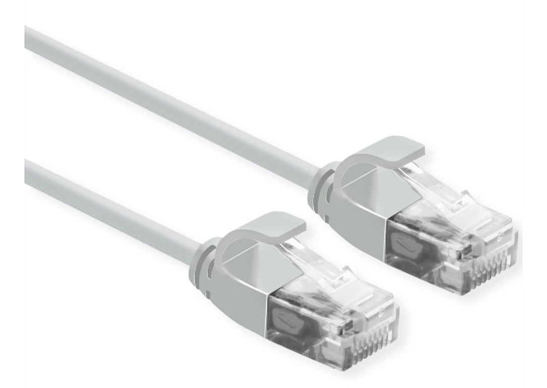 ROLINE 21.15.3903 kabel sieciowy Szary 1 m Cat6a U/UTP (UTP)