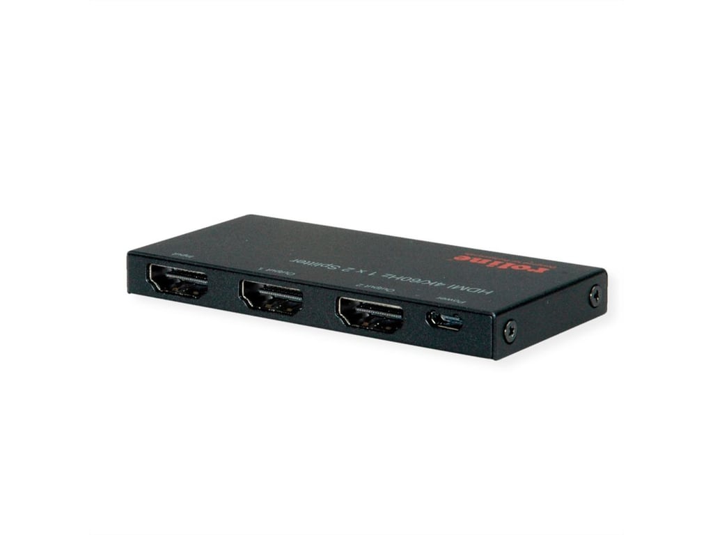 ROLINE 14.01.3556 rozgałęziacz telewizyjny HDMI 2x HDMI