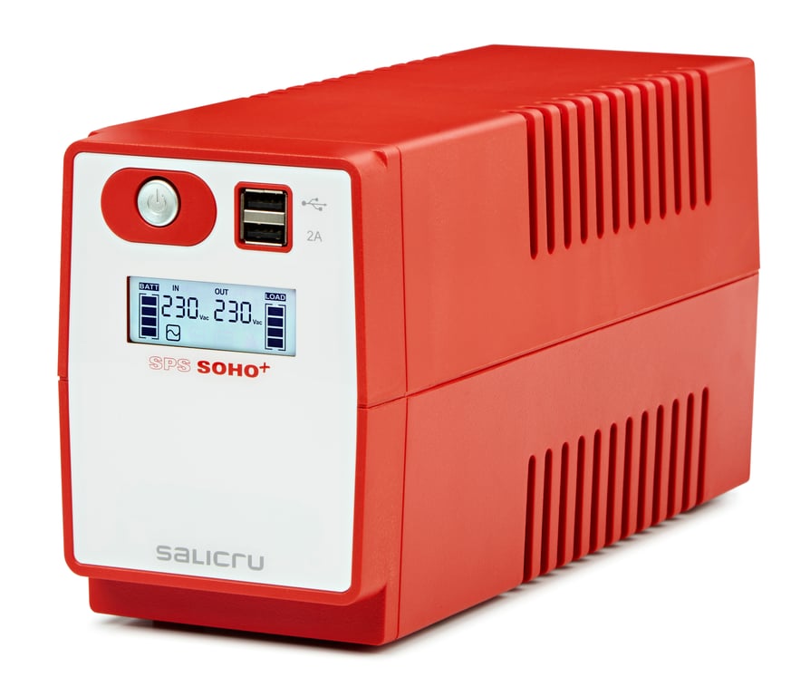 Salicru 647CA000009 zasilacz UPS Technologia line-interactive 0,85 kVA 480 W 4 x gniazdo sieciowe 647CA000009