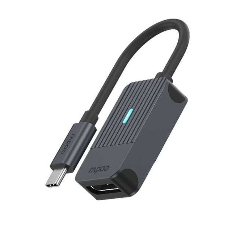 Rapoo UCA-1005 0,15 m USB Type-C DisplayPort Czarny