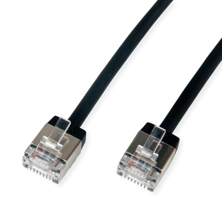 ROLINE 21.15.4561 kabel sieciowy Czarny 1 m Cat6a U/FTP (STP)
