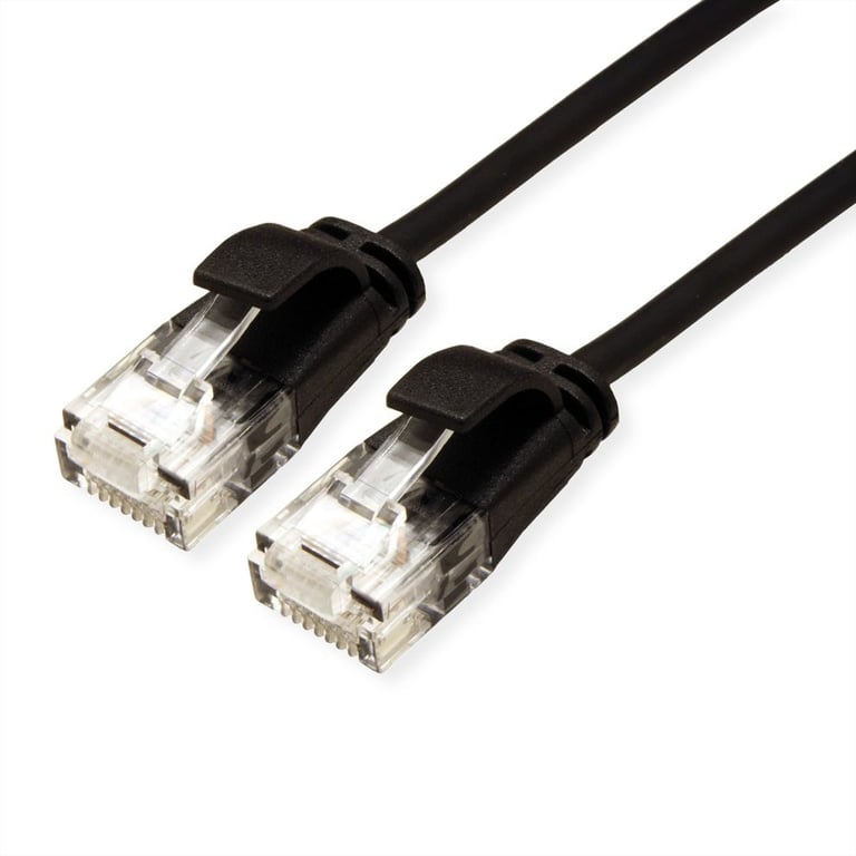 ROLINE GREEN 21.44.3950 kabel sieciowy Czarny 0,15 m Cat6a U/UTP (UTP)