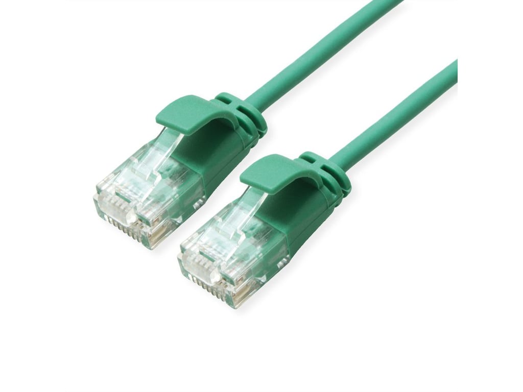 ROLINE GREEN 21.44.3930 kabel sieciowy Zielony 0,15 m Cat6a U/UTP (UTP)
