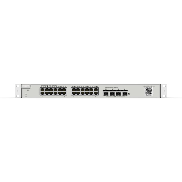 Ruijie Networks RG-NBS5200-24GT4XS łącza sieciowe Zarządzany L3 Gigabit Ethernet (10/100/1000) Szary RG-NBS5200-24GT4XS