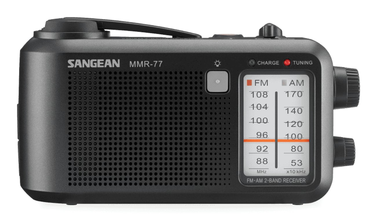 Sangean MMR-77 Przenośny Analogowy Czarny