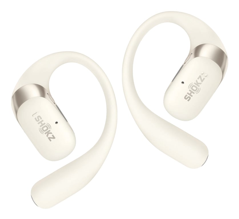 SHOKZ OpenFit 2 Słuchawki Bezprzewodowy Nauszny Połączenia/Muzyka/Sport/Codzienność Beżowy