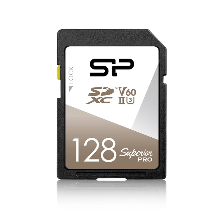 Silicon Power Superior Pro 128 GB SDXC UHS-II Klasa 10 SP128GBSDXJV6V10