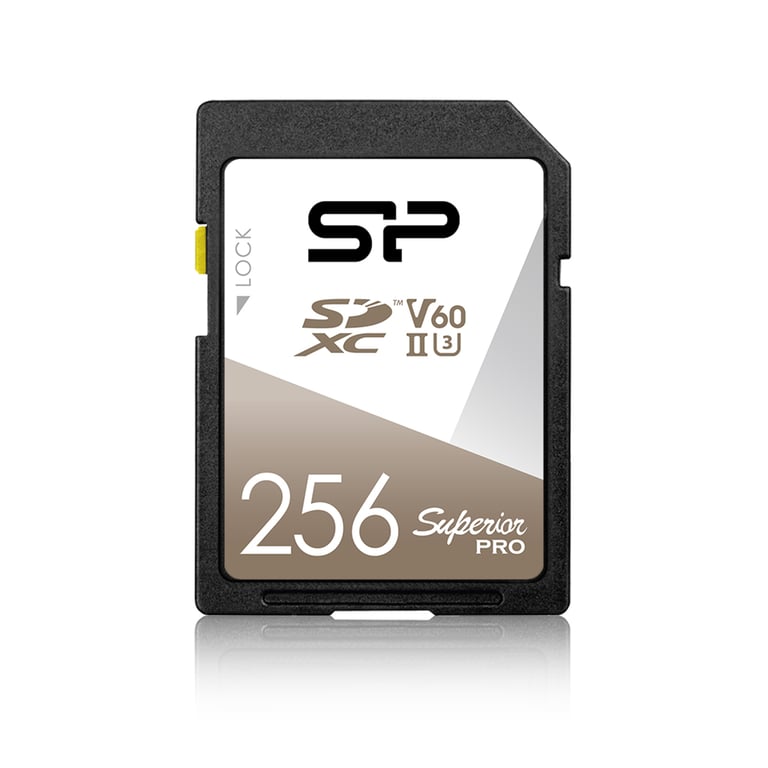 Silicon Power Superior Pro 256 GB SDXC UHS-II Klasa 10 SP256GBSDXJV6V10