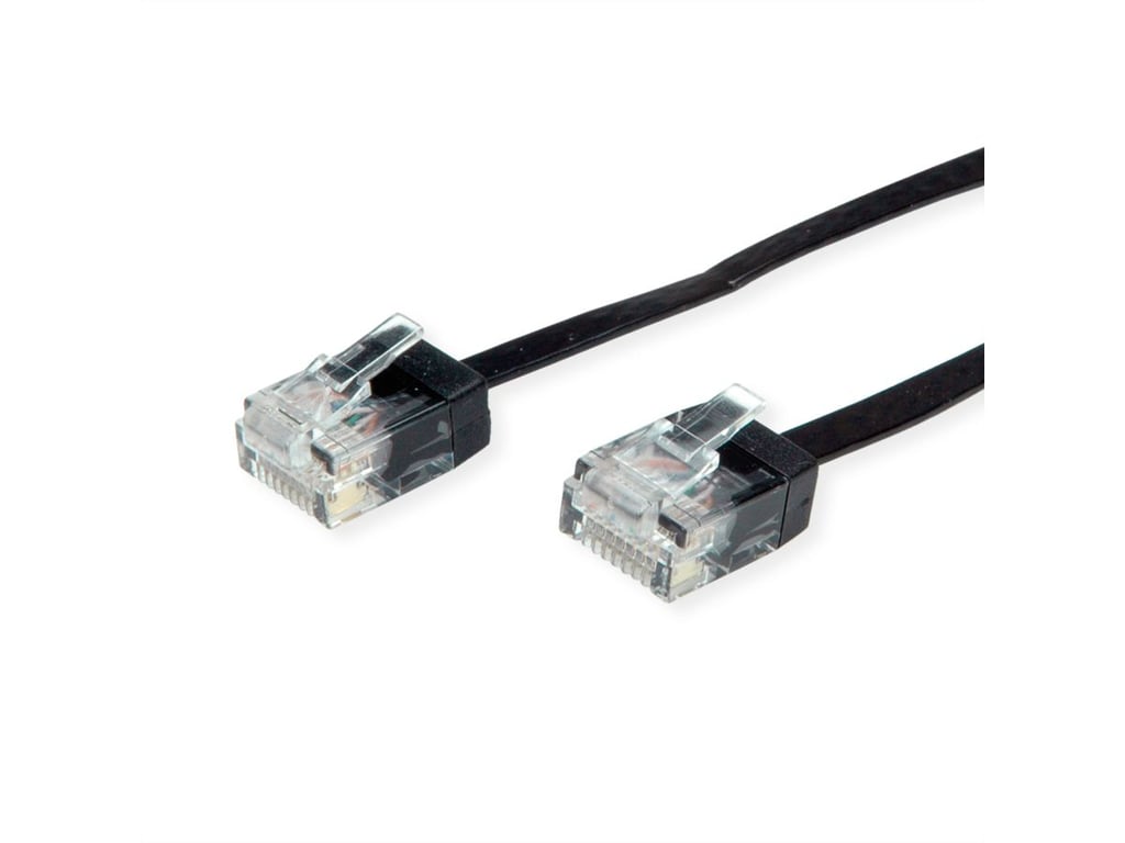 ROLINE 21.15.2193 kabel sieciowy Czarny 2 m Cat6a U/UTP (UTP) 21.15.2193