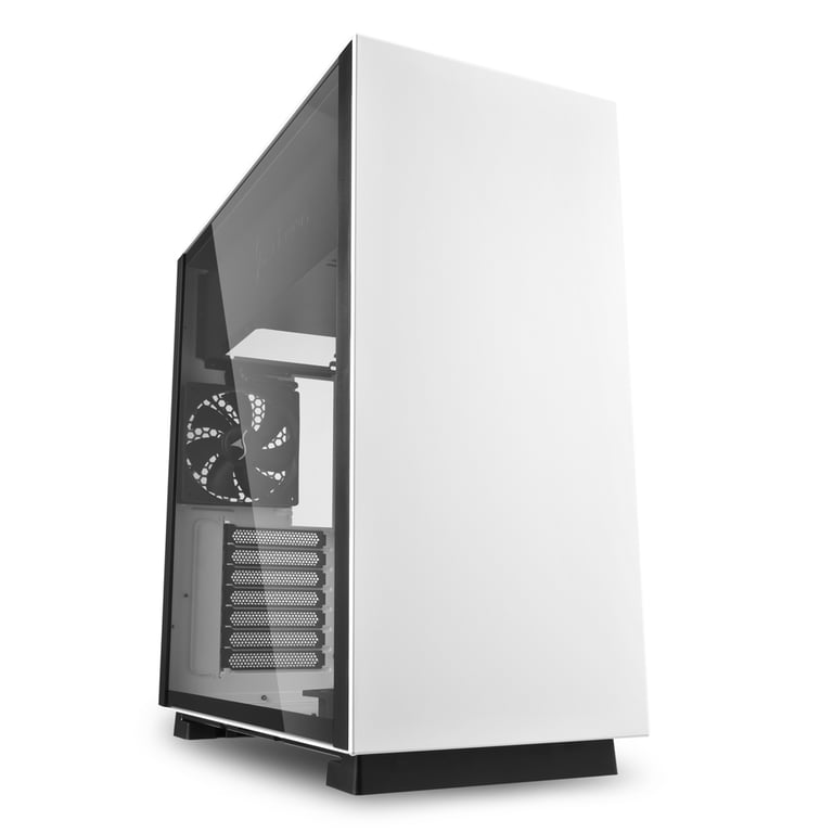 Sharkoon Pure Steel Midi Tower Czarny, Biały 4044951026609