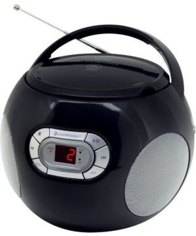 Soundmaster SCD2120 Przenośny odtwarzacz CD Czarny