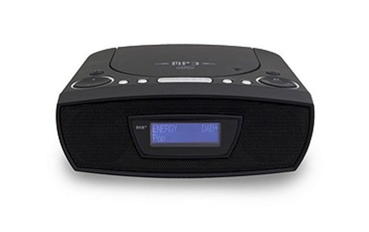 Soundmaster URD480SW radio Zegar Analogowe i cyfrowe Czarny