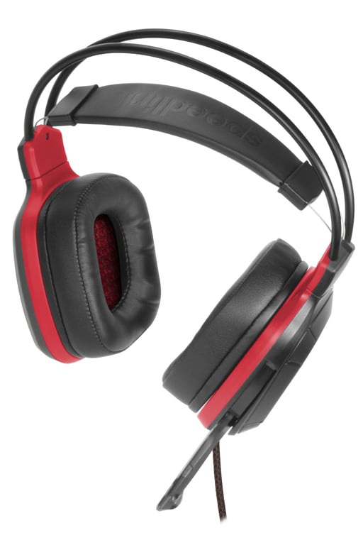 SPEEDLINK Draze Gaming Przewodowa Opaska na głowę Czarny, Czerwony