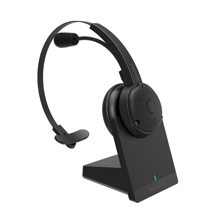 SPEEDLINK SONA PRO Słuchawki Przewodowy i Bezprzewodowy Opaska na głowę Gaming USB Typu-A Bluetooth Czarny